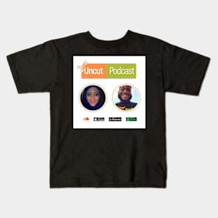 Uncut Podcast Logo Kids T-Shirt